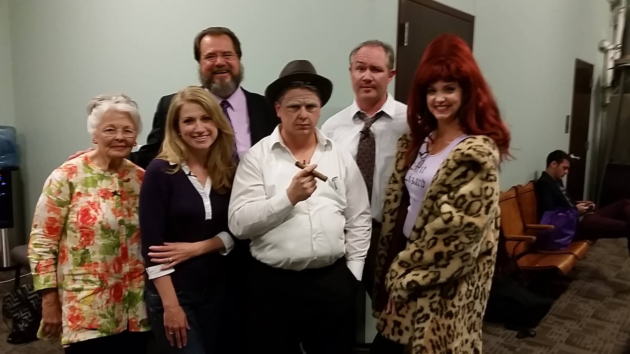 Todd Liles playing Archie Bunker