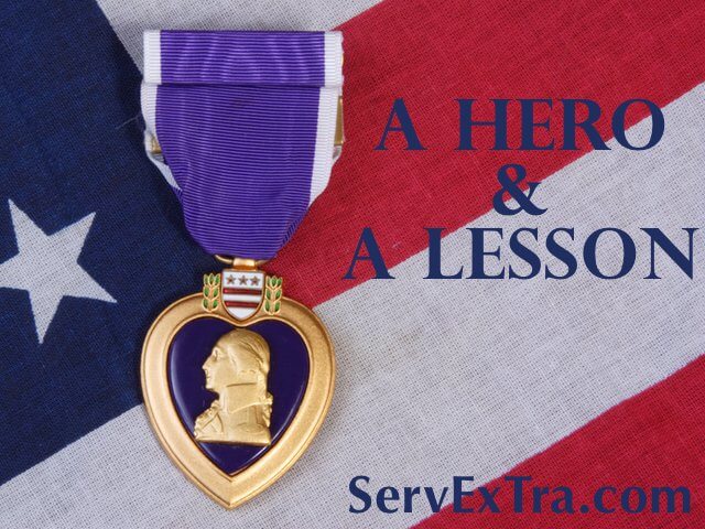 A hero and a lesson