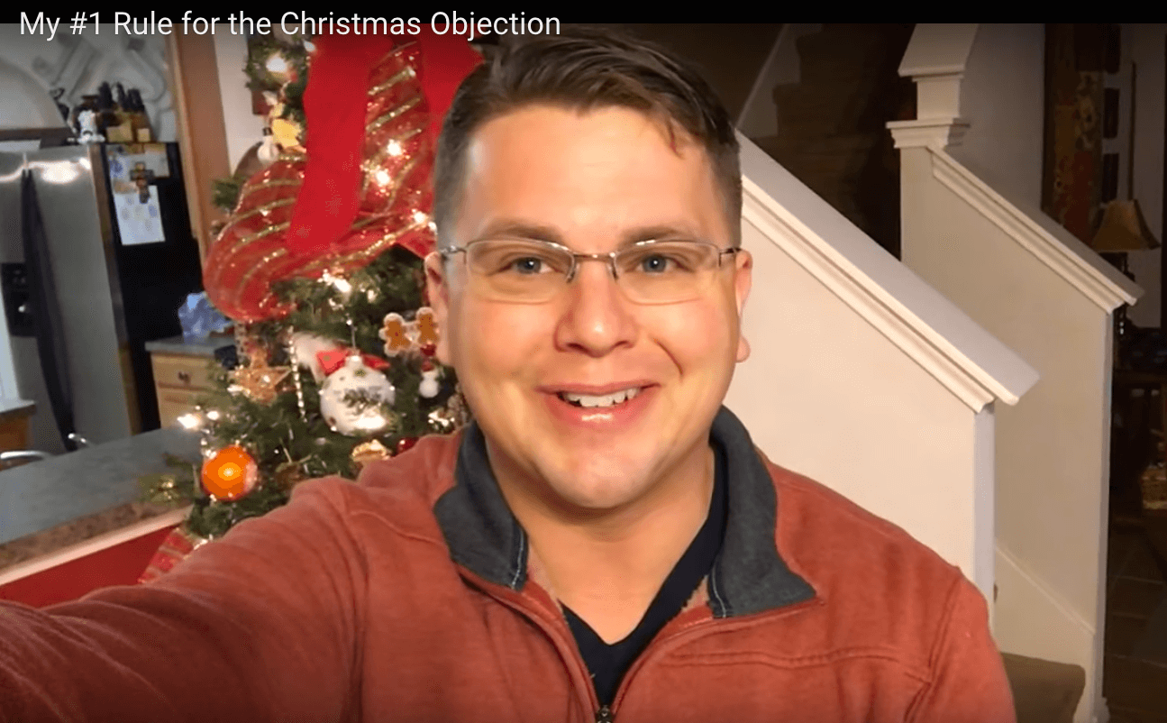 My #1 Rule for the Christmas Objection
