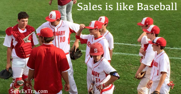 Sales is like baseball