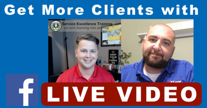 Get More Clients With Facebook Live Video - Plumbing - Electrical - HVAC - Air Conditioning