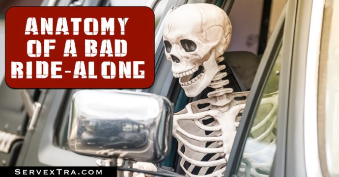The anatomy of a bad ride-along
