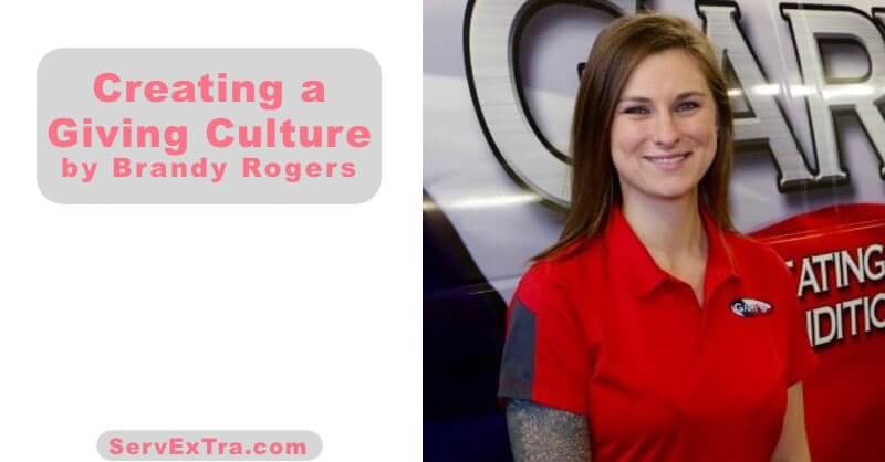 Creating a giving culture copy - Brandy Rogers