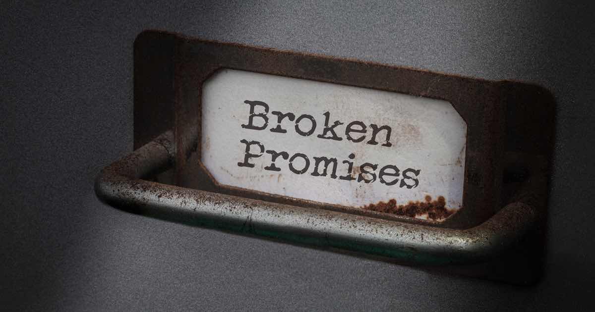 Broken Promises