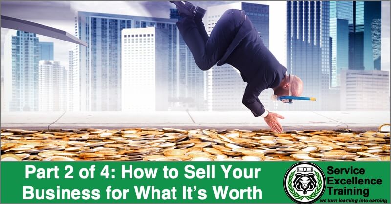 A man in a suit and snorkel dives toward a large pile of gold coins on a city rooftop. Below, the text says: 