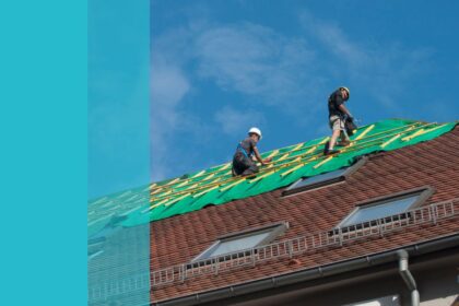 roofers working on a roof in Texas