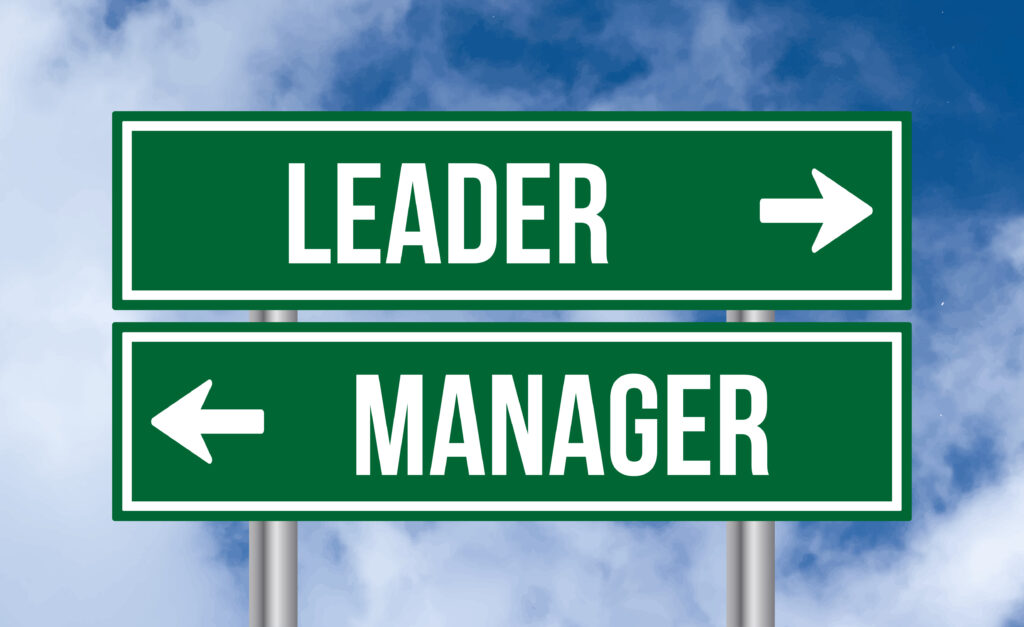 leadership vs manager