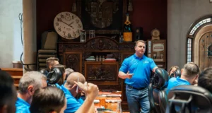 Todd Liles of Service Excellence leading a training